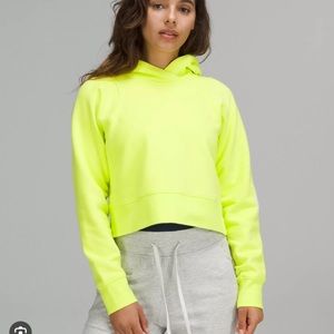 lululemon athletica Neon Yellow Hoodie